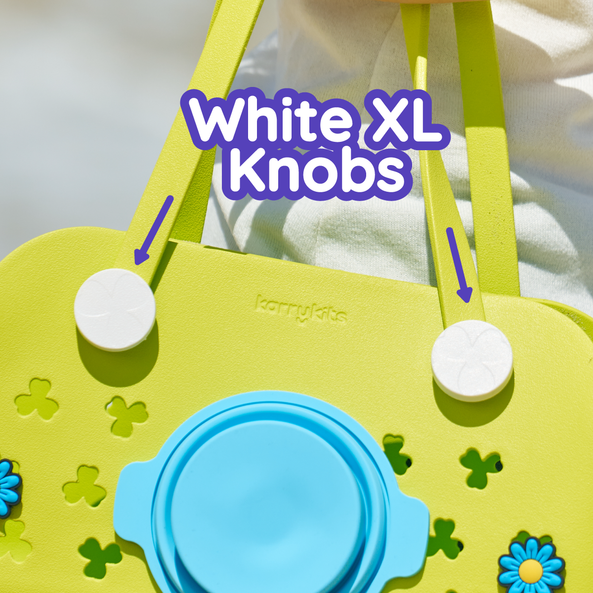 White XL Knobs